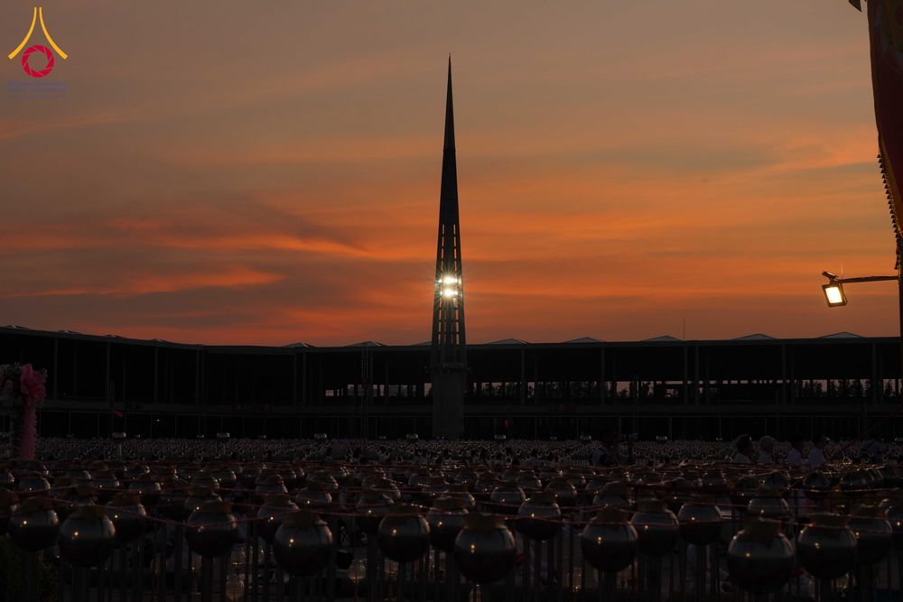 ภาพ No.312151:วันอังคารที่ 3 มีนาคม พ.ศ.2569 พิธีเวียนประทักษิณและจุดมาฆประทีป ณ ลานธรรมพระมหาธรรมกายเจดีย์ วัดพระธรรมกาย