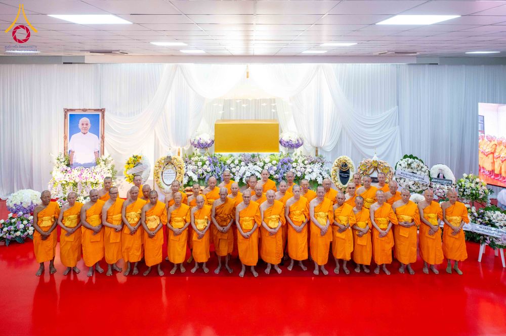 ภาพ No.315389:วันอังคารที่ 24 มีนาคม พ.ศ. 2569 พิธีบำเพ็ญกุศล คุณพ่อณรงค์ จินตมากุล  สิริอายุ 99 ปี 11 เดือน โยมบิดา พระครูปลัดรัตนวีรวัฒน์ (รังสฤษดิ์ อิทฺธิจินตโก) ที่ปรึกษาเจ้าคณะจังหวัดปทุมธานี เจ้าอาวาสวัดพระธรรมกาย  ณ ห้องปลูกศรัทธา 2 วัดพระธรรมกาย ปทุมธานี