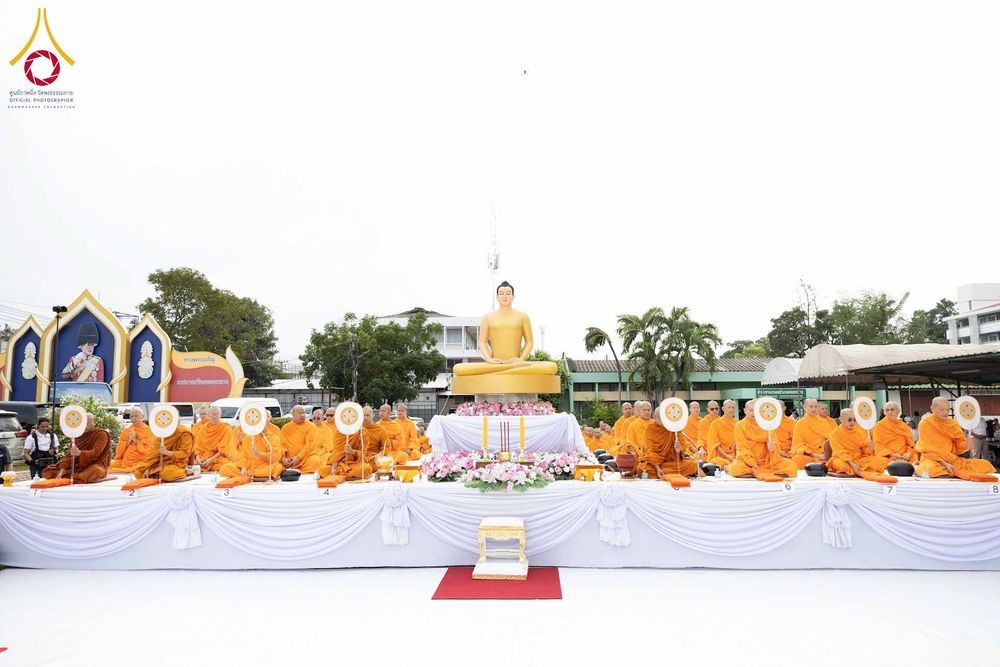 ภาพ No.346961:วันอาทิตย์ที่ 30 สิงหาคม พ.ศ. 2569  พิธีทำบุญตักบาตรพระ 123 รูป เนื่องในโอกาสครบรอบ 122 ปี แห่งการก่อตั้งอำเภอคลองหลวง จังหวัดปทุมธานี ณ บริเวณหน้าที่ว่าการอำเภอคลองหลวง