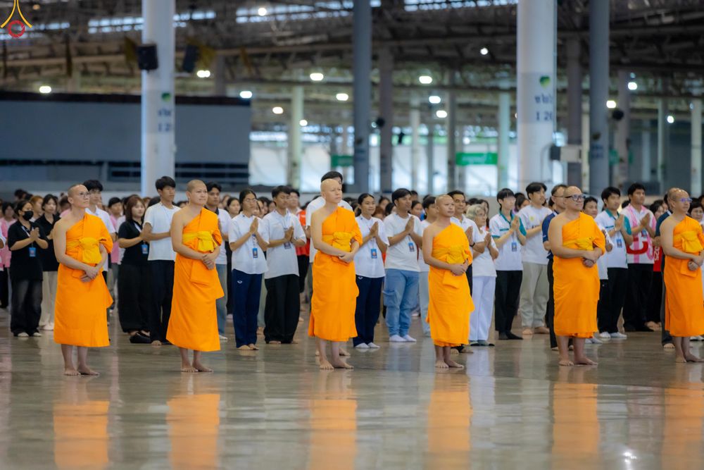 ภาพ No.325507:วันที่ 21-22 เมษายน พ.ศ.2569 การอบรมจิตอาสาเพื่อจัดเตรียมภัตตาหาร และจัดงานถวายมหาสังฆทานแด่ คณะสงฆ์ 40,000 กว่าวัดทั่วประเทศ ณ วัดพระธรรมกาย