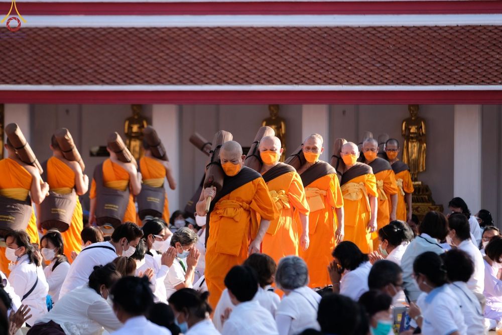 ภาพ No.70923:พิธีต้อนรับพระธรรมยาตรา ในโครงการธรรมยาตรากตัญญูบูชา มหาปูชนียาจารย์ พระมงคลเทพมุนี(สด จนฺทสโร) พระผู้ปราบมาร อนุสรณ์สถาน 7 แห่ง ปีที่ 11 วันที่ 14 มกราคม พ.ศ. 2566 ณ อนุสรณ์สถานลำดับที่ 3 สถานที่เกิดในเพศสมณะ วัดสองพี่น้อง อ.สองพี่น้อง จ.สุพรรณบุรี