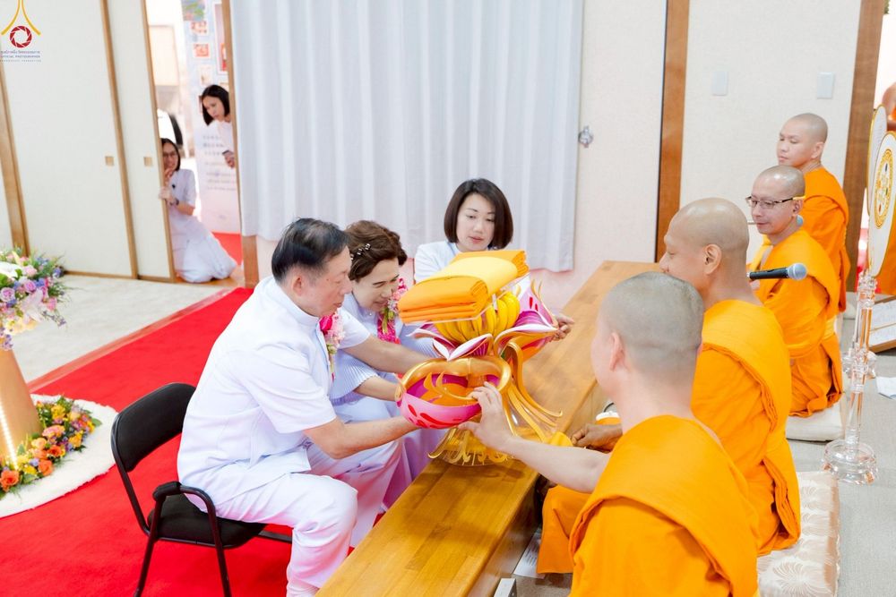 ภาพ No.261800:วันที่ 17 ตุลาคม พ.ศ. 2568 พิธีทอดกฐินวัดพระธรรมกายนางาโน่ ประเทศญี่ปุ่น  "เชื่อมสายบุญพระผู้ปราบมาร" บูชาธรรม 141 ปี พระมงคลเทพมุนี (สด จนฺทสโร)