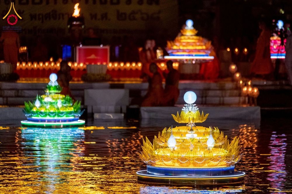 ภาพ No.266333:วันพุธที่ 5 พฤศจิกายน พ.ศ. 2568 (วันพระ ขึ้น 15 ค่ำ เดือน 12) พิธีลอยกระทงธรรม  ณ สระมหาเศรษฐีทะเลบุญ มหาวิหารพระมงคลเทพมุนี วัดพระธรรมกาย จ.ปทุมธานี