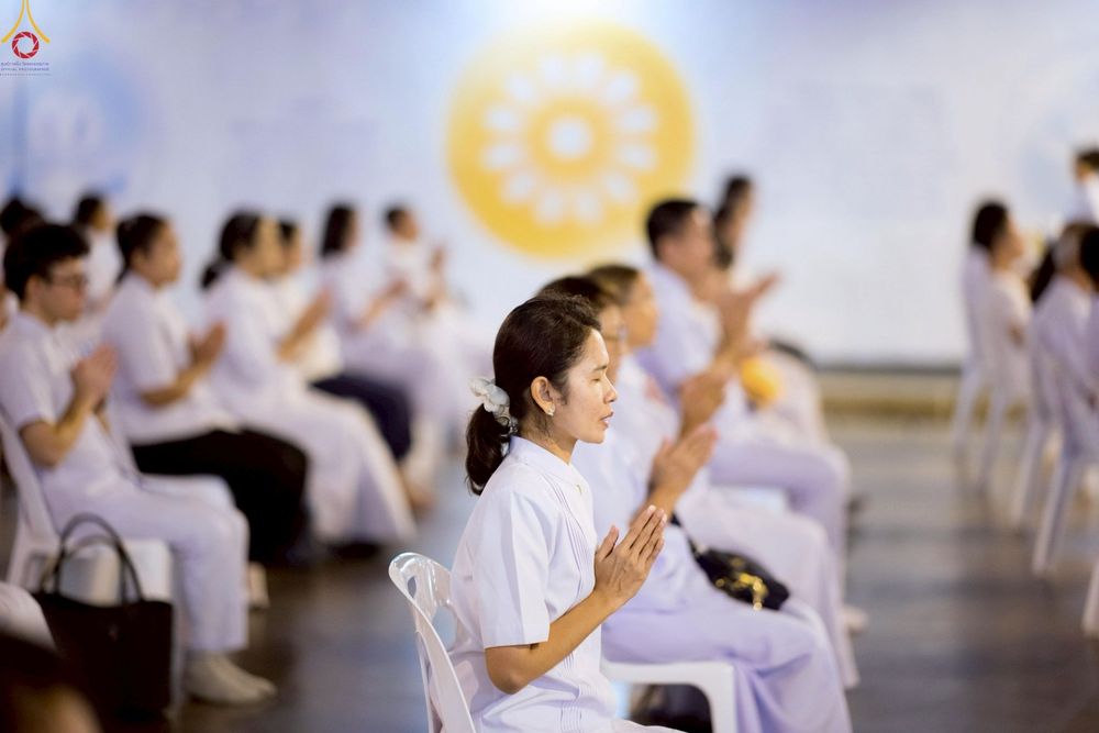 ภาพ No.244441:วันที่ 7 กันยายน พ.ศ. 2568 พิธีฉลองชัยสวดมนต์บทธัมมจักกัปปวัตตนสูตร 7,681,108,108 จบ ณ มหารัตนวิหารคด วัดพระธรรมกาย