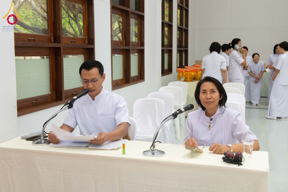 ภาพ No.314503:วันศุกร์ที่ 20 มีนาคม พ.ศ. 2569 พิธีบำเพ็ญกุศล คุณพ่อณรงค์ จินตมากุล โยมบิดา พระครูปลัดรัตนวีรวัฒน์ (รังสฤษดิ์ อิทฺธิจินตโก) ที่ปรึกษาเจ้าคณะจังหวัดปทุมธานี เจ้าอาวาสวัดพระธรรมกาย  ณ ห้องปลูกศรัทธา 2 วัดพระธรรมกาย ปทุมธานี