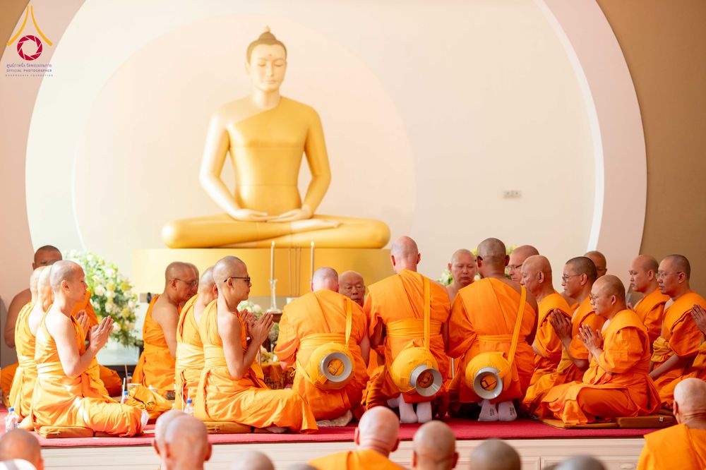 ภาพ No.336823:วันที่ 14 มิถุนายน พ.ศ. 2569 พิธีอุปสมบทธรรมทายาท นานาชาติยุโรปรุ่นที่ 11 เบลเยียม
