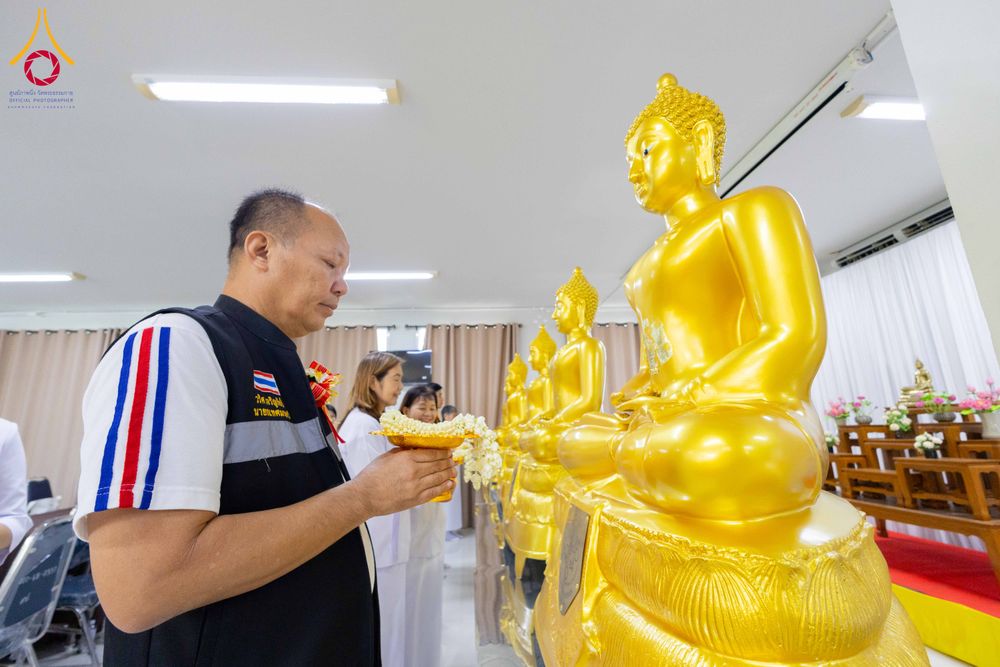 ภาพ No.342337:วันที่ 28 กรกฎาคม พ.ศ. 2569  เทศบาลหนองเสือ จังหวัดปทุมธานี  ร่วมกับ องค์กรพุทธโลก (WAB) จัดพิธีถวายพระประธาน 22 องค์  สู่ดินแดนพุทธภูมิ  เมืองออรังกาบัด อินเดีย  ณ สำนักงานเทศบาลตำบลหนองเสือ จังหวัดปทุมธานี