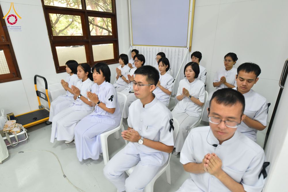 ภาพ No.280679:วันศุกร์ที่ 12 ธันวาคม พ.ศ.2568 พิธีบำเพ็ญกุศลปัญญาสมวาร (50 วัน) อุทิศถวายพระราชกุศลแด่ “พระพันปีหลวง” ณ วัดพระธรรมกาย