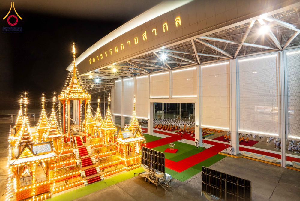 ภาพ No.316685:วันอาทิตย์ที่ 29 มีนาคม พ.ศ. 2569 พิธีทอดผ้าบังสุกุลและพิธีชำระร่าง โยมพ่อณรงค์ จินตมากุล  สิริอายุ 99 ปี 11 เดือน โยมบิดา พระครูปลัดรัตนวีรวัฒน์ (รังสฤษดิ์ อิทฺธิจินตโก) ที่ปรึกษาเจ้าคณะจังหวัดปทุมธานี เจ้าอาวาสวัดพระธรรมกาย  ณ ฌาปนสถานชั่วคราว ทางเข้า 