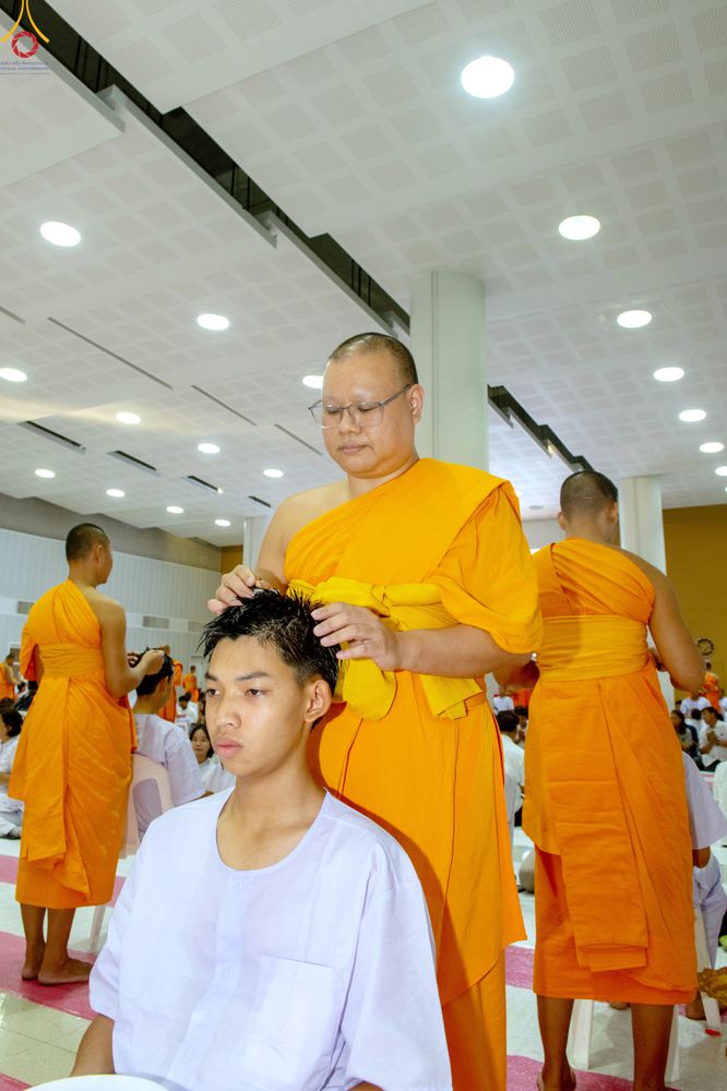 ภาพ No.316873:วันเสาร์ที่ 28 มีนาคม พ.ศ.2569 พิธีปลงผมนาคธรรมทายาท โครงการสามเณรยุวธรรมทายาท รุ่นที่ 34 โครงการสามเณรมัชฌิมธรรมทายาท รุ่นที่ 30 ณ มหารัตนวิหารคด 13 วัดพระธรรมกาย