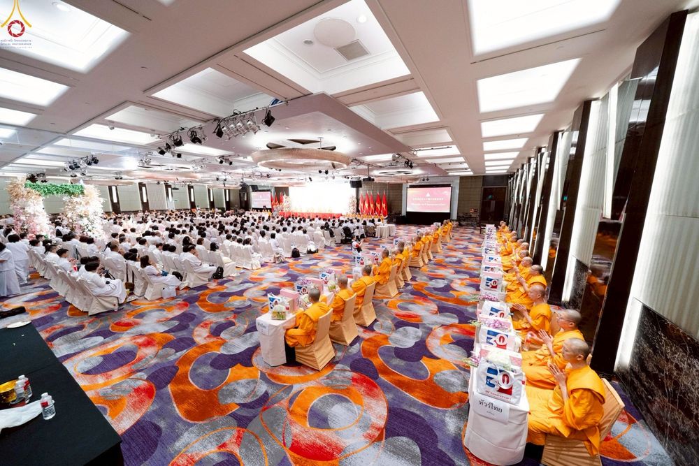 ภาพ No.271472:วันอาทิตย์ที่ 26 ตุลาคม พ.ศ. 2568 พิธีทอดกฐินครบรอบ 30 ปี  วัดพระธรรมกายไทเป และพิธีถวายมหาสังฆทาน 83 รูป  บูชาธรรม 81 ปี หลวงพ่อธัมมชโย
