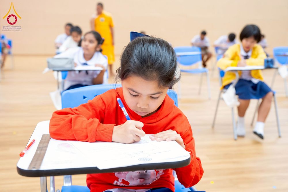 ภาพ No.273782:วันที่ 27 พฤศจิกายน พ.ศ. 2568 สอบธรรมสนามหลวง ธรรมศึกษา ทุกชั้น สนามสอบ วัดพระธรรมกาย จ.ปทุมธานี