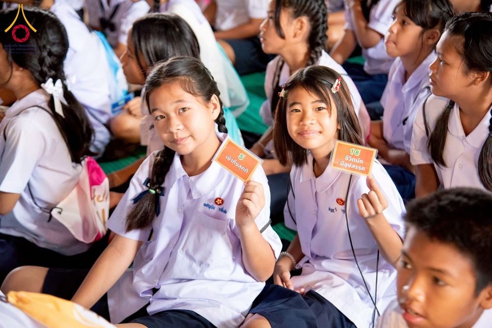 ภาพ No.271170:วันที่ 18 พฤศจิกายน พ.ศ. 2568 รวมพลังเด็กดี V-Star ผู้นำฟื้นฟูศีลธรรมโลก ประจำปี 2568 จังหวัดราชบุรี ณ ศูนย์อบรมเยาวชนผาสุกวนิช