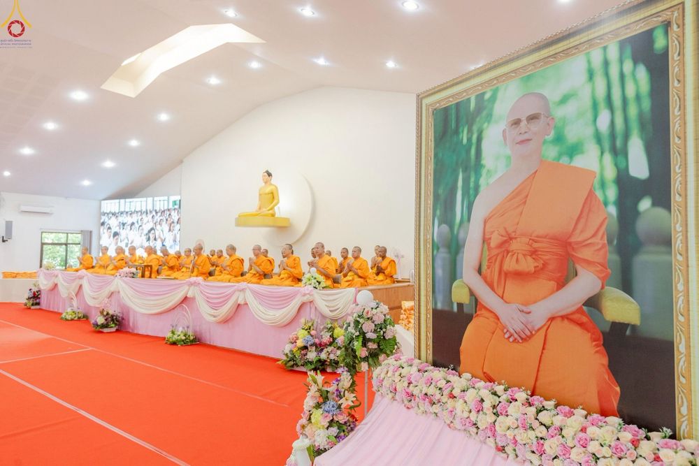 ภาพ No.246850:วันอาทิตย์ที่ 14 กันยายน พ.ศ. 2568 พิธีทอดผ้าป่า ซื้อดิน ปรับพื้นที่ลานธรรม  และพิธีกลั่นแผ่นดิน โปรยทราย สถาปนาองค์พระเจดีย์ เพื่อสร้างสันติภาพโลก  ณ ศูนย์ปฏิบัติธรรมสระบุรี อ.พระพุทธบาท จ.สระบุรี