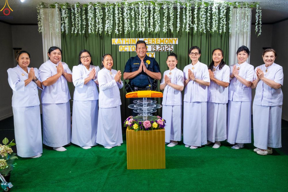 ภาพ No.284344:วันอาทิตย์ที่ 19 ตุลาคม พ.ศ.2568  พิธีทอดกฐินสามัคคี ณ วัดพระธรรมกายเท็กซัส สหรัฐอเมริกา