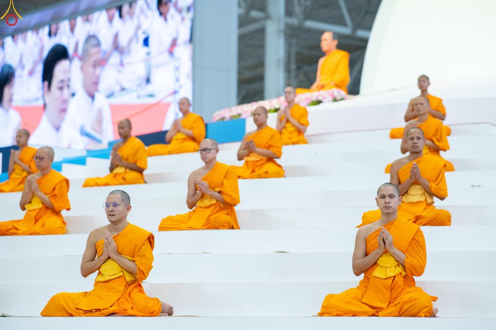 ภาพ No.311786:วันอังคารที่ 3 มีนาคม พ.ศ.2569 ปฏิบัติธรรมภาคสายวันมาฆบูชา พิธีถวายภัตตาหารเป็นสังฆทาน ณ สภาธรรมกายสากล วัดพระธรรมกาย