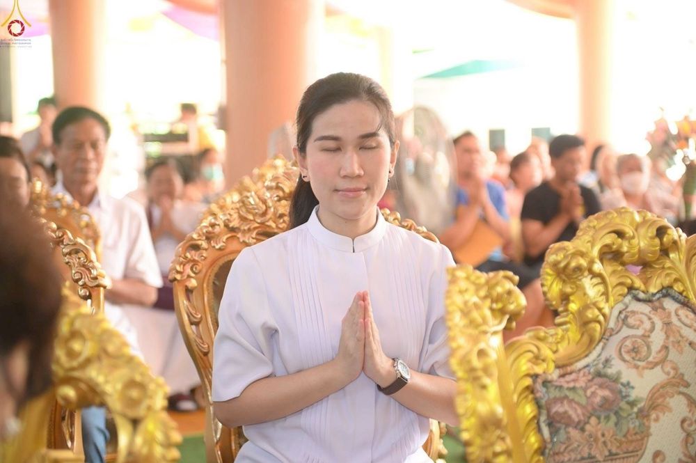 ภาพ No.276861:วันที่ 18 ตุลาคม พ.ศ. 2568 พิธีทอดกฐินสามัคคีทั่วไทย ณ วัดไตรรัตนาราม เขตบางเขน กรุงเทพฯ โดยคณะศิษยานุศิษย์ บูชาธรรม 81 ปี หลวงพ่อธัมมชโย