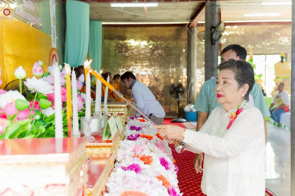 ภาพ No.268964:วันที่ 25 ตุลาคม พ.ศ. 2568 พิธีทอดกฐินสามัคคีทั่วไทย ณ วัดท่าโป๊ะ จ.กาญจนบุรี โดยคณะศิษยานุศิษย์ บูชาธรรม 81 ปี หลวงพ่อธัมมชโย