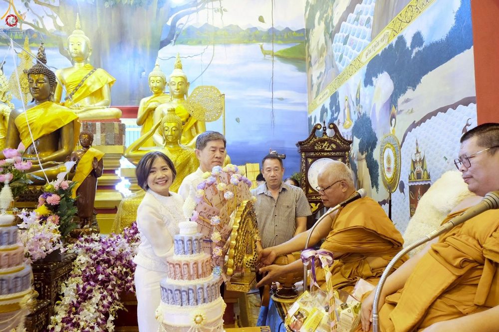 ภาพ No.269345:วันที่ 26 ตุลาคม พ.ศ. 2568 พิธีทอดกฐินสามัคคีทั่วไทย ณ วัดโคกเขมา อ.นครชัยศรี จ.นครปฐม โดยคณะศิษยานุศิษย์ บูชาธรรม 81 ปี หลวงพ่อธัมมชโย