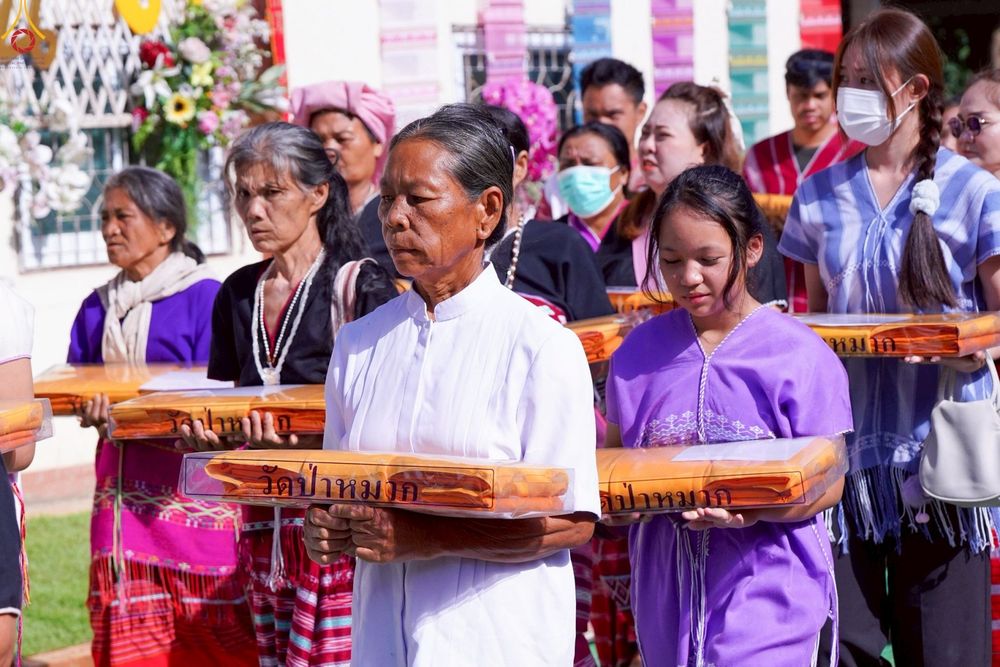 ภาพ No.262305:วันที่ 19 ตุลาคม พ.ศ. 2568 พิธีทอดกฐินสามัคคีทั่วไทย 30,000 วัด โดยคณะศิษยานุศิษย์ บูชาธรรม 81 ปี หลวงพ่อธัมมชโย ณ วัดป่าหมาก ต.แม่ลาน้อย อ.แม่ลาน้อย จ.แม่ฮ่องสอน