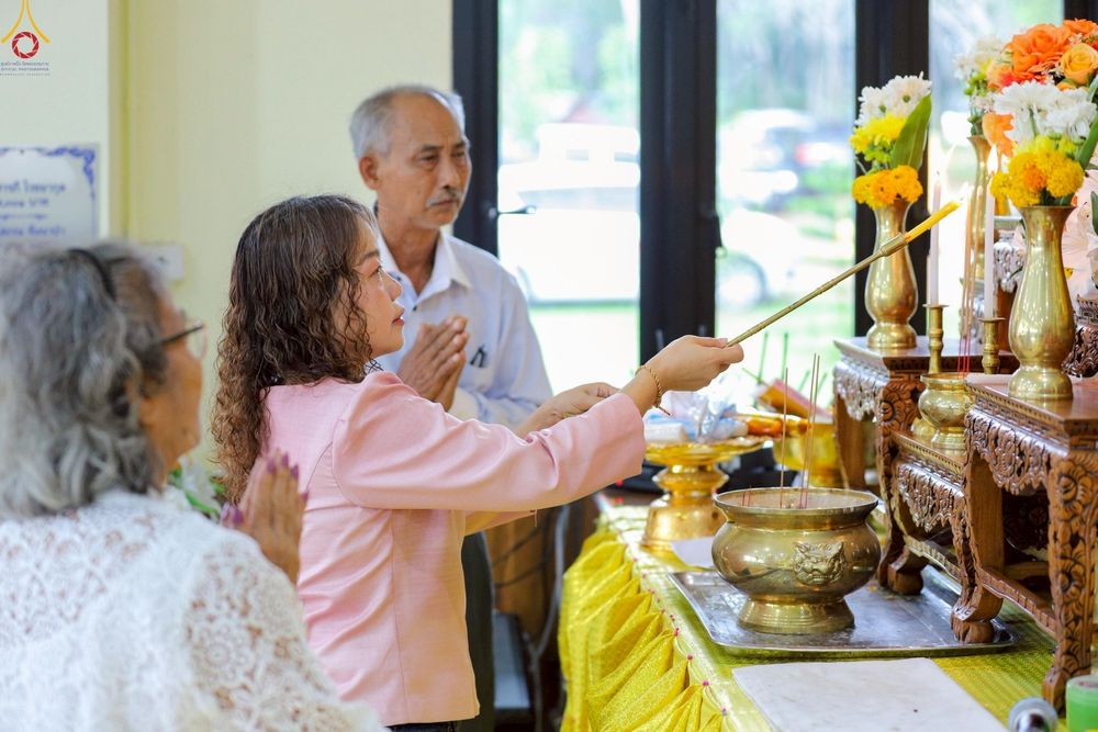 ภาพ No.260766:วันที่ 19 ตุลาคม พ.ศ. 2568 พิธีทอดกฐินสามัคคีทั่วไทย 30,000 วัด โดยคณะศิษยานุศิษย์ บูชาธรรม 81 ปี หลวงพ่อธัมมชโย ณ ที่พักสงฆ์บ้านขวัญพัฒน์ ต.คลองพา  อ.ท่าชนะ จ.สุราษฎร์ธานี