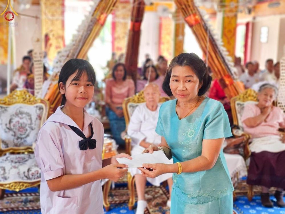 ภาพ No.182191:พิธีทอดกฐิน ณ วัดดอนตัน จ.น่าน ในโครงการทอดกฐินสามัคคีทั่วไทย 30,000 วัด บูชาธรรม 80 ปี หลวงพ่อธัมมชโย โดยคณะศิษยานุศิษย์วัดพระธรรมกาย วันที่ 9 พฤศจิกายน พ.ศ.2567 กฐินสัมฤทธิ์เด็กดี V-Star โรงเรียนนารานุบาล จ.ชลบุรี และโรงเรียนชุมชนบ้านดอนตัน จ.น่าน