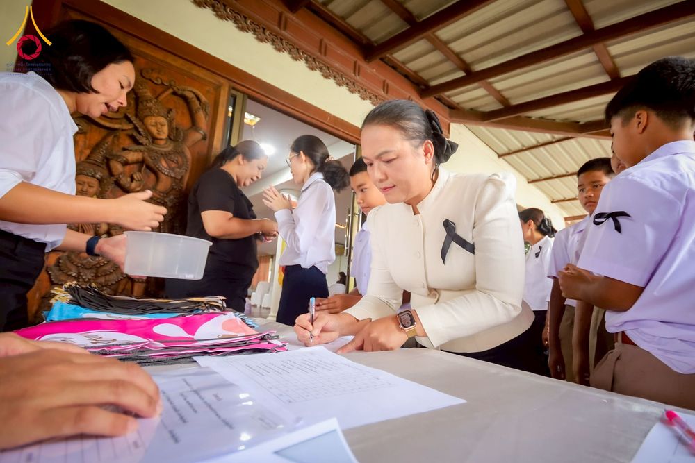 ภาพ No.272518:วันที่ 21 พฤศจิกายน พ.ศ. 2568 รวมพลังเด็กดี V-Star ผู้นำฟื้นฟูศีลธรรมโลก ประจำปี 2568 จังหวัดสุโขทัย ณ ศูนย์ปฏิบัติธรรมสุโขทัย