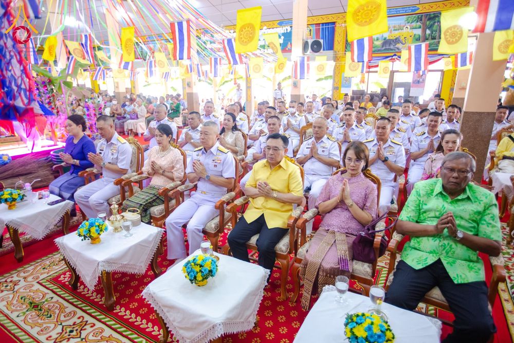 ภาพ No.169064:งานทอดกฐินสามัคคีวัดรังสีสุนทร กม.๕ โดย หน่วยบัญชาการต่อสู้อากาศยานและรักษาฝั่ง และโครงการกฐินสามัคคีทั่วไทย 30,000 วัด บูชาธรรม 80 ปี หลวงพ่อธัมมชโย โดย คณะศิษยานุศิษย์วัดพระธรรมกาย ณ วัดรังสีสุนทร กม.๕ จ. ชลบุรี วันที่ 23 ตุลาคม พ.ศ.2567