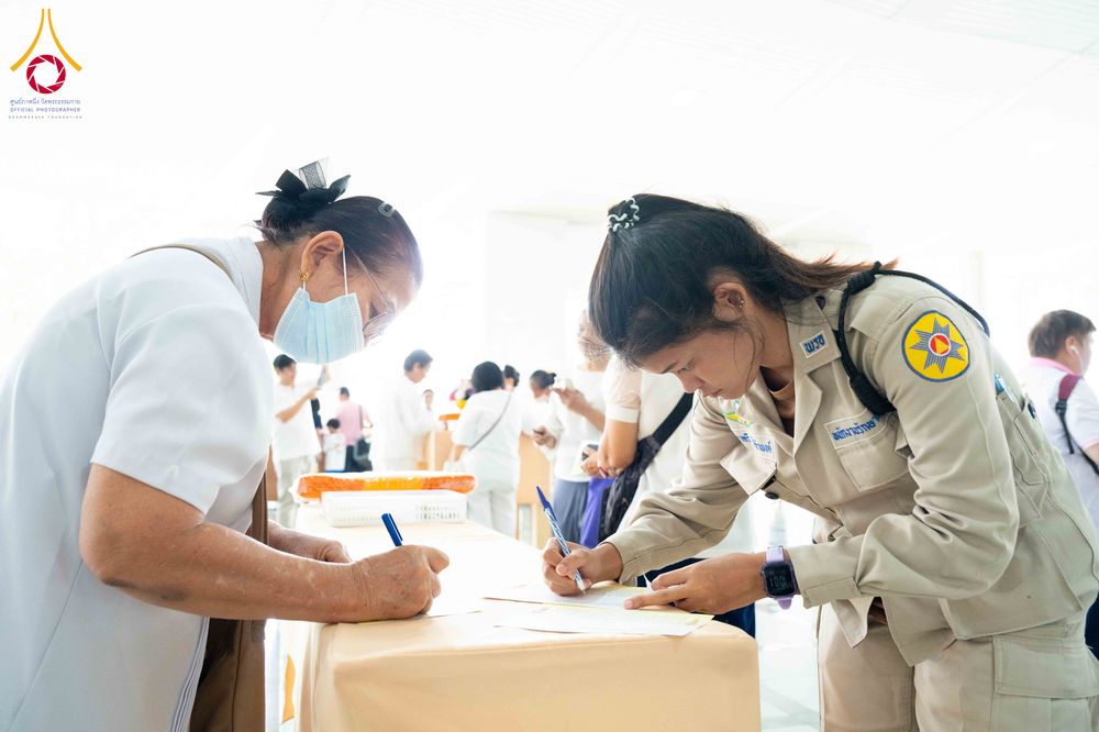 ภาพ No.326681:วันที่ 1 พฤษภาคม พ.ศ.2569 พิธีบุพเปตพลี ครั้งที่ 181 ร่วมอุทิศบุญแด่หมู่ญาติที่ล่วงลับไปแล้ว และสืบทอดอายุพระพุทธศาสนา ณ หอฉันคุณยายอาจารย์ฯ วัดพระธรรมกาย