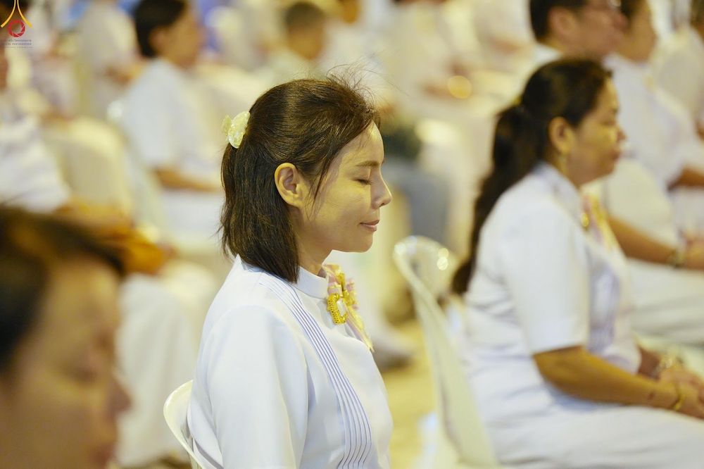 ภาพ No.345904:วันพฤหัสบดีที่ 27 สิงหาคม พ.ศ.2569 พิธีฉลองชัยสวดมนต์บทธัมมจักกัปปวัตตนสูตร 8,657,585,858 จบ ณ มหารัตนวิหารคด วัดพระธรรมกาย