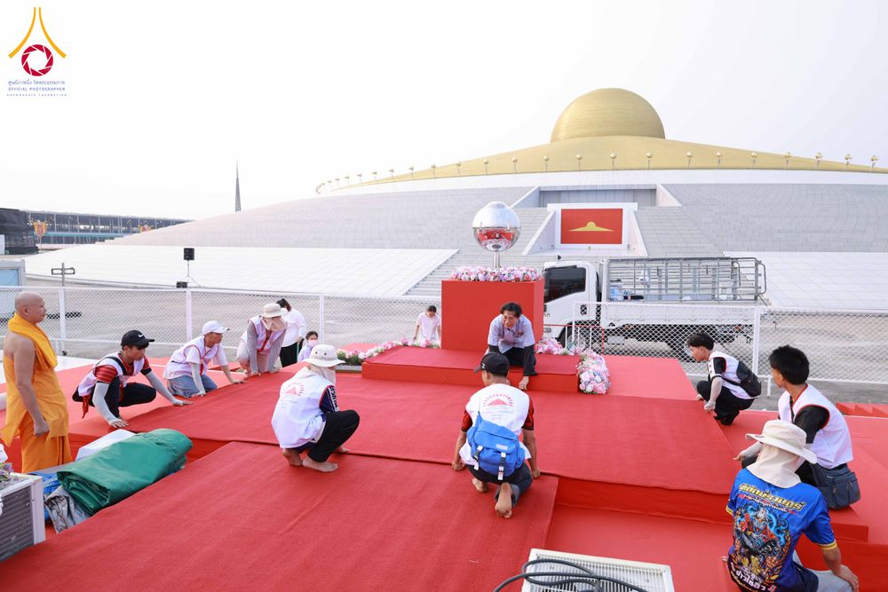 ภาพ No.324238:วันที่ 17-21 เมษายน 2569 เตรียมงานถวายสังฆทาน40000กว่าวัดทั่วประเทศ