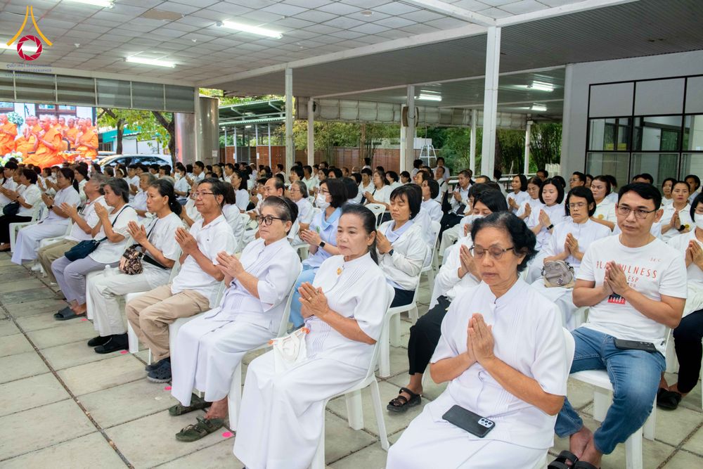 ภาพ No.314544:วันศุกร์ที่ 20 มีนาคม พ.ศ. 2569 พิธีบำเพ็ญกุศล คุณพ่อณรงค์ จินตมากุล โยมบิดา พระครูปลัดรัตนวีรวัฒน์ (รังสฤษดิ์ อิทฺธิจินตโก) ที่ปรึกษาเจ้าคณะจังหวัดปทุมธานี เจ้าอาวาสวัดพระธรรมกาย  ณ ห้องปลูกศรัทธา 2 วัดพระธรรมกาย ปทุมธานี