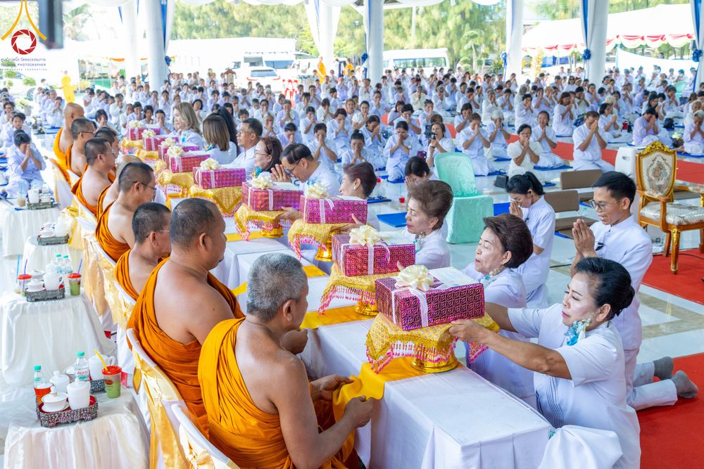 ภาพ No.311005:วันอาทิตย์ที่ 22 กุมภาพันธ์ พ.ศ. 2569 พิธีประดิษฐานพระประธาน “พระธรรมกาย” ณ ธุดงคสถานอำนาจเจริญ จังหวัดอำนาจเจริญ