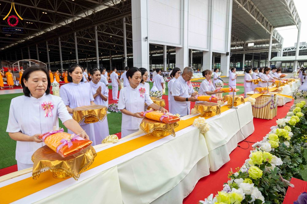 ภาพ No.316526:วันอาทิตย์ที่ 29 มีนาคม พ.ศ. 2569 พิธีทอดผ้าบังสุกุลและพิธีชำระร่าง โยมพ่อณรงค์ จินตมากุล  สิริอายุ 99 ปี 11 เดือน โยมบิดา พระครูปลัดรัตนวีรวัฒน์ (รังสฤษดิ์ อิทฺธิจินตโก) ที่ปรึกษาเจ้าคณะจังหวัดปทุมธานี เจ้าอาวาสวัดพระธรรมกาย  ณ ฌาปนสถานชั่วคราว ทางเข้า 