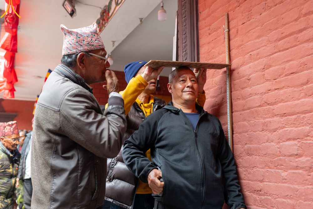 ภาพ No.313187:วันอังคารที่ 10 มีนาคม พ.ศ. 2569 ประมวลภาพบรรยากาศวันแรก โครงการบวชธรรมทายาท ประเทศเนปาล ณ วัดอเชศวร (Aksheswar Mahavihar )