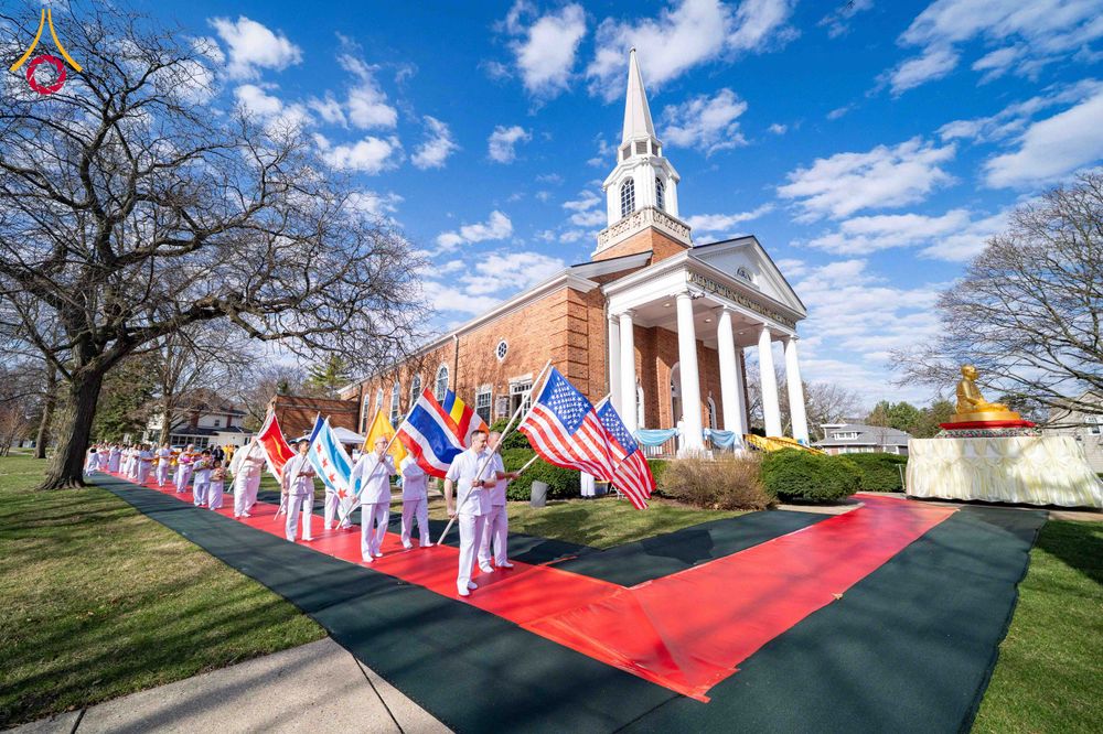 ภาพ No.318931:วันที่ 29 มีนาคม พ.ศ.2569 พิธีทอดผ้าป่าวัดพระธรรมกาย 20 ศูนย์สาขา และการประชุมภาคพื้นอเมริกา ไตรมาสที่ 1/2569 วัดพระธรรมกายชิคาโก ประเทศสหรัฐอเมริกา