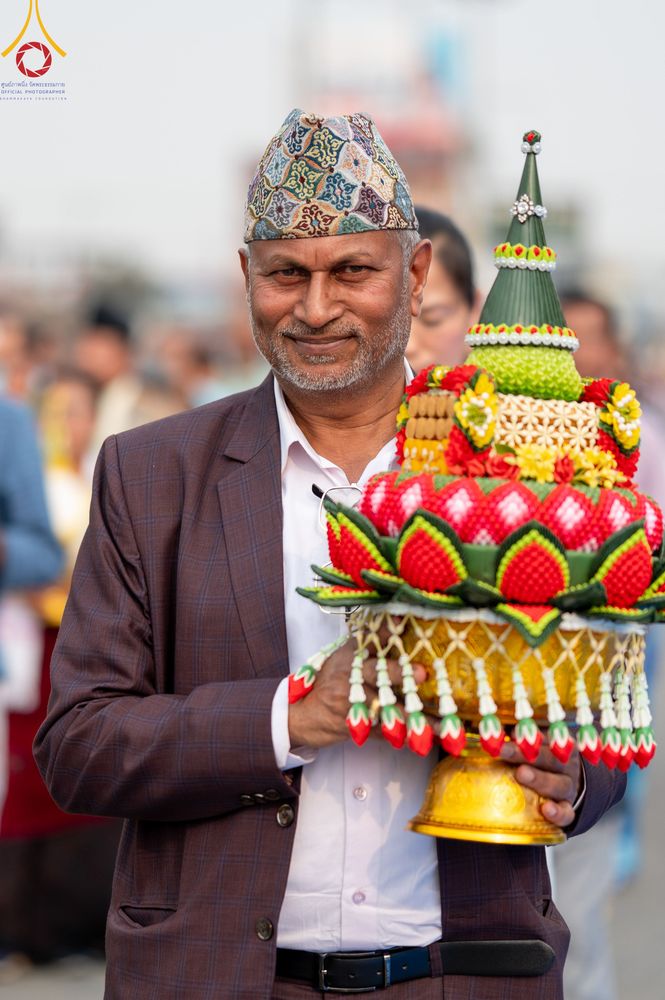 ภาพ No.317058:วันเสาร์ที่ 28 มีนาคม พ.ศ.2569 ธรรมยาตราจาริก ณ ซุ้มประตูลุมพินีเกต(Lumbini Gate) ประเทศเนปาล