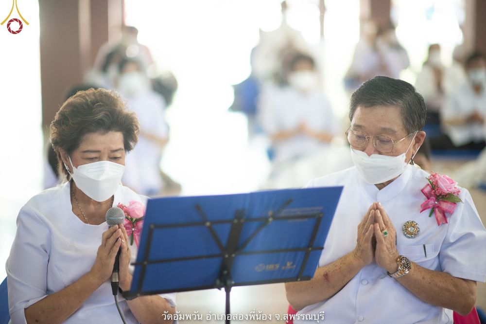 ภาพ No.69148:พระธรรมยาตรา ปฏิบัติศาสนกิจ ทำนุบำรุงศาสนสถาน, สวดธรรมจักร, ปฏิบัติธรรม ร่วมกับชุมชน,นักเรียนเด็กดีวีสตาร์ และร่วมพิธีทอดผ้าป่าบำรุงศาสนสถาน ในโครงการธรรมยาตรากตัญญูบูชา มหาปูชนียาจารย์ พระมงคลเทพมุนี(สด จนฺทสโร) พระผู้ปราบมาร อนุสรณ์สถาน 7 แห่ง ปีที่ 11
