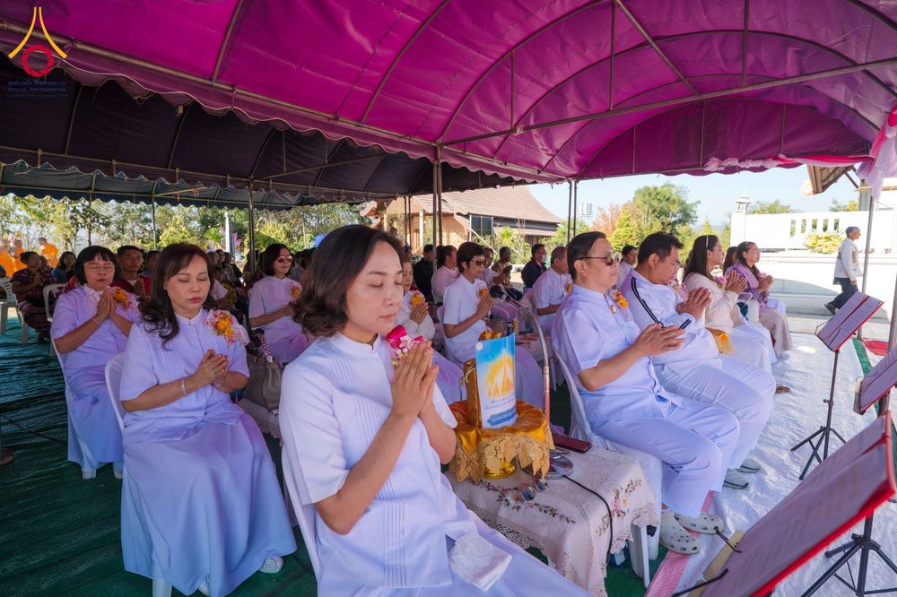 ภาพ No.309284:วันเสาร์ที่ 7 กุมภาพันธ์ พ.ศ.2569 พิธีบรรจุพระบรมสารีริกธาตุ ประดิษฐาน  ณ เจดีย์วัดทุ่งเจริญธรรม อ.อมก๋อย จ.เชียงใหม่