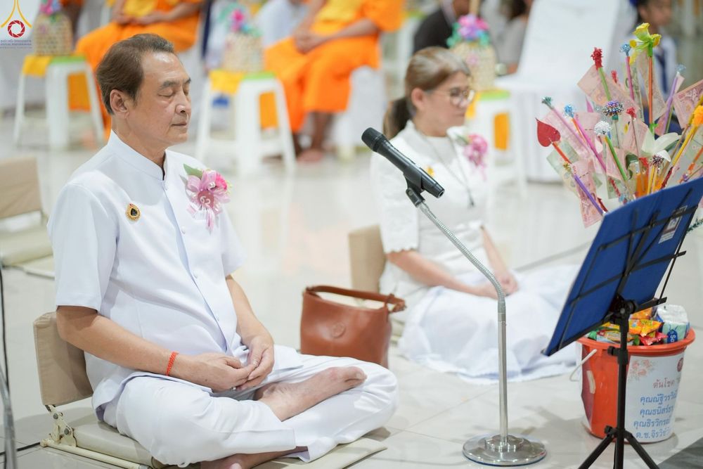 ภาพ No.248271:วันอาทิตย์ที่ 21 กันยายน พ.ศ. 2568 พิธีตักบาตร, พิธีทอดผ้าป่าบำรุงธุดงคสถานล้านนา, พิธีถวายกองทุนการศึกษาพระบาลี, พิธีถวายสลากภัตเป็นสังฆทาน เนื่องในโอกาสครบรอบ 39 ปี ธุดงคสถานล้านนา ณ ธุดงคสถานล้านนา อ.สันทราย จ.เชียงใหม่