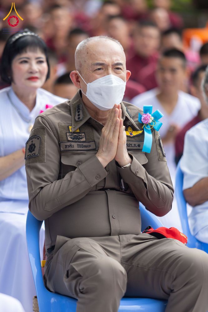 ภาพ No.351442:วันที่ 22 กันยายน พ.ศ. 2569  พิธีตักบาตรสามเณรธรรมทายาท โครงการบรรพชาพัฒนาคุณธรรม จริยธรรม  สำหรับนักเรียนนายสิบตำรวจ (นสต.) รุ่นที่ 16 ศูนย์ฝึกอบรมตำรวจภูธรภาค 1  ณ วัดพระพุทธบาทราชวรมหาวิหาร