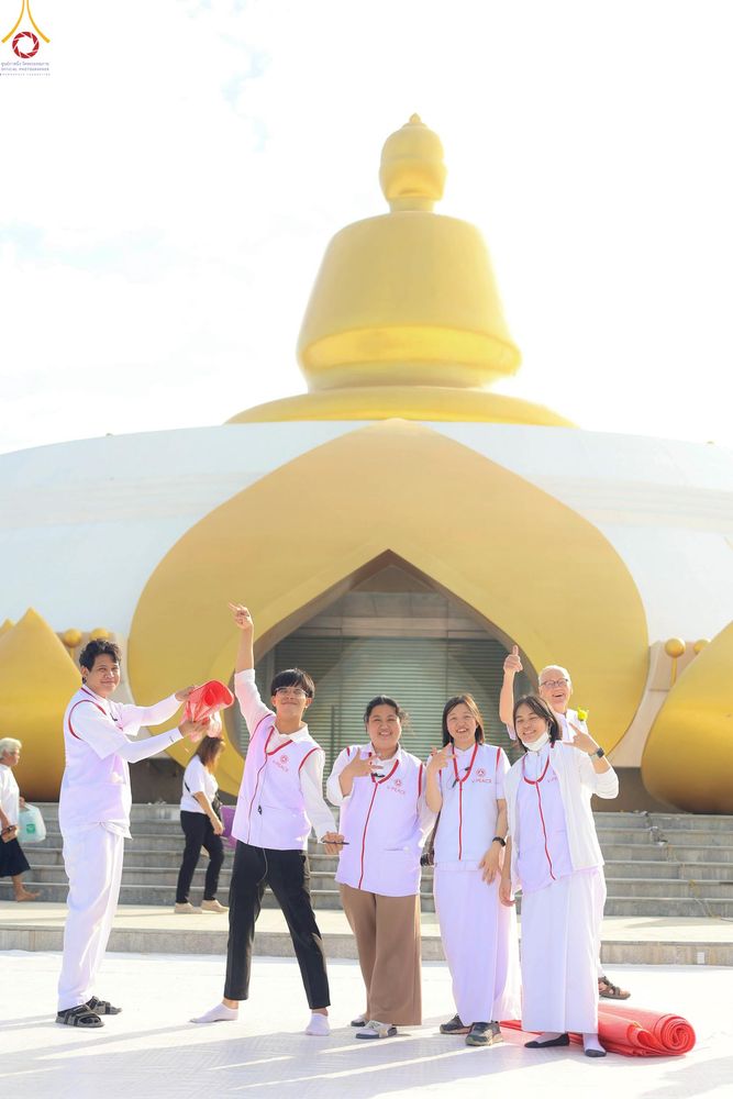 ภาพ No.306677:ภาพเบื้องหลังอาสาสมัครรวมใจ ชุดที่ 5 ในโครงการธรรมยาตรา กตัญญูบูชา มหาปูชนียาจารย์ พระมงคลเทพมุนี(สด จนฺทสโร) พระผู้ปราบมาร อนุสรณ์สถาน 7 แห่ง ปีที่ 14