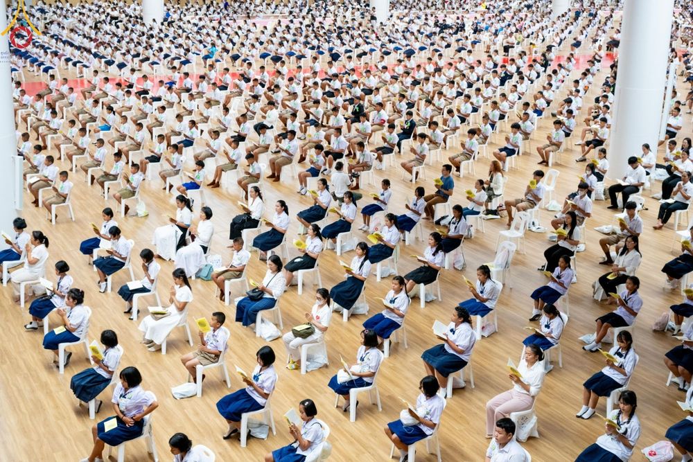ภาพ No.152792:อบรมเชิงปฎิบัติการจัดกิจกรรมทอดกฐินสัมฤทธิ์ และพิธีมอบผ้าไตรประธานกฐินสัมฤทธิ์เด็กดี V-Star ประจำปีพุทธศักราช 2567  วันเสาร์ที่ 7 กันยายน พ.ศ.2567 ณ สภาธรรมกายสากล วัดพระธรรมกาย