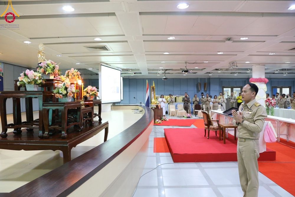 ภาพ No.104680:การประชุมกำนัน ผู้ใหญ่บ้าน สารวัตรกำนัน แพทย์ประจำตำบล และผู้ช่วยผู้ใหญ่บ้าน อ.คลองหลวง จ.ปทุมธานี ประจำเดือนธันวาคม พ.ศ. 2566 วันพฤหัสบดีที่ 28 ธันวาคม พ.ศ. 2566 เวลา 13.30 น. ณ ห้องสัมมนา SPD 7 E สภาธรรมกายสากล วัดพระธรรมกาย