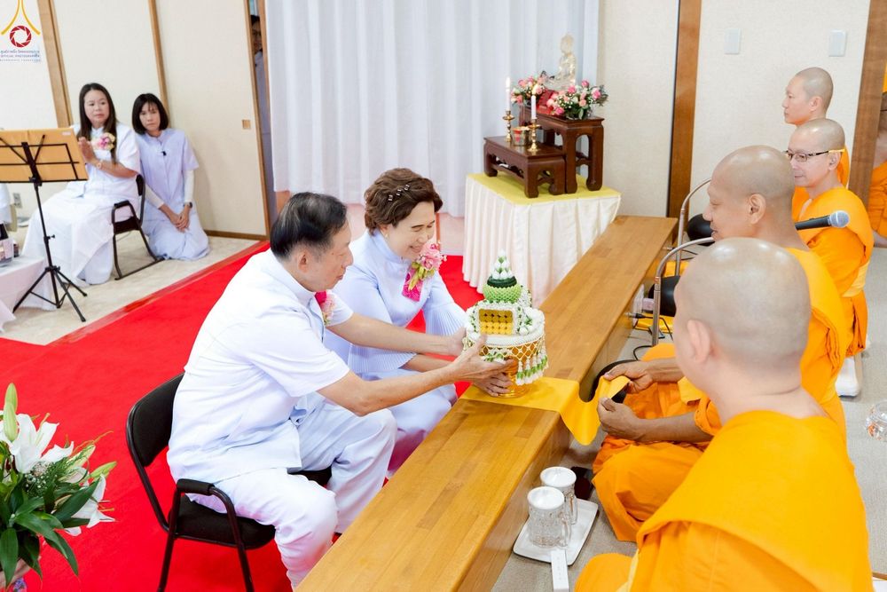 ภาพ No.261722:วันที่ 17 ตุลาคม พ.ศ. 2568 พิธีทอดกฐินวัดพระธรรมกายนางาโน่ ประเทศญี่ปุ่น  "เชื่อมสายบุญพระผู้ปราบมาร" บูชาธรรม 141 ปี พระมงคลเทพมุนี (สด จนฺทสโร)