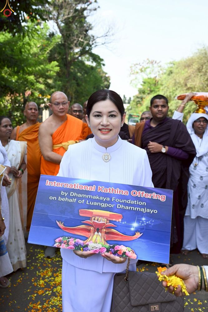 ภาพ No.263256:วันที่ 14 ตุลาคม พ.ศ. 2568 กฐินวัดถ้ำพุทธตรีรัศมี เมืองนาสิก รัฐมหาราษฎร์ ประเทศอินเดีย 