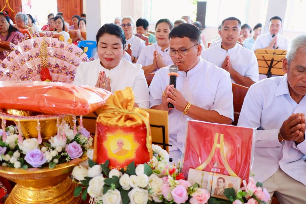 ภาพ No.277661:วันที่ 19 ตุลาคม พ.ศ. 2568 พิธีทอดกฐินสามัคคีทั่วไทย ณ วัดหนองไห อ.หนองบัวแดง จ.ชัยภูมิ โดยคณะศิษยานุศิษย์ บูชาธรรม 81 ปี หลวงพ่อธัมมชโย