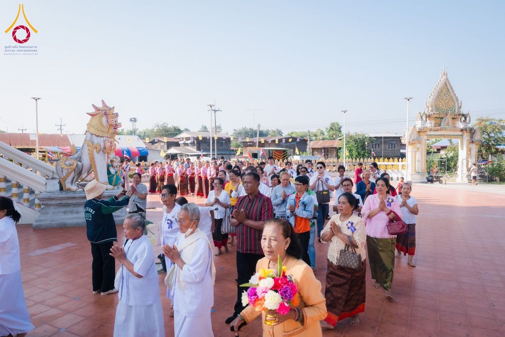 ภาพ No.182522:พิธีทอดกฐิน ณ วัดธรรมประดิษฐ์ จ.บุรีรัมย์ ในโครงการทอดกฐินสามัคคีทั่วไทย 30,000 วัด บูชาธรรม 80 ปี หลวงพ่อธัมมชโย โดยคณะศิษยานุศิษย์วัดพระธรรมกาย วันที่ 9 พฤศจิกายน พ.ศ. 2567