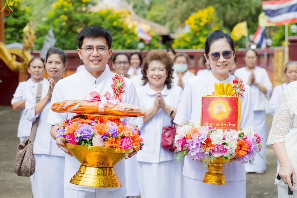 ภาพ No.268957:วันที่ 25 ตุลาคม พ.ศ. 2568 พิธีทอดกฐินสามัคคีทั่วไทย ณ วัดท่าโป๊ะ จ.กาญจนบุรี โดยคณะศิษยานุศิษย์ บูชาธรรม 81 ปี หลวงพ่อธัมมชโย