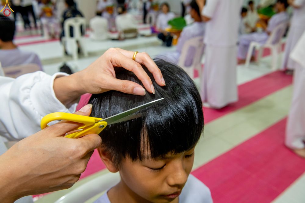 ภาพ No.316780:วันเสาร์ที่ 28 มีนาคม พ.ศ.2569 พิธีปลงผมนาคธรรมทายาท โครงการสามเณรยุวธรรมทายาท รุ่นที่ 34 โครงการสามเณรมัชฌิมธรรมทายาท รุ่นที่ 30 ณ มหารัตนวิหารคด 13 วัดพระธรรมกาย